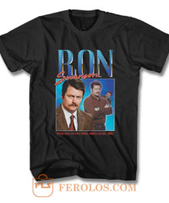 Ron Swanson Homage T Shirt