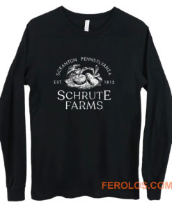 Schrute Farms Dwight Michael Scott Long Sleeve