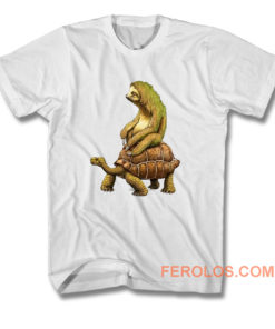 Sloth Tortoise T Shirt