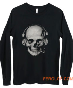 Smoking Skull Long Sleeve