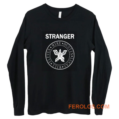 Stranger Mike Dustin Lucas Will Elevan Long Sleeve