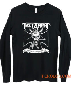 TESTAMENT Long Sleeve