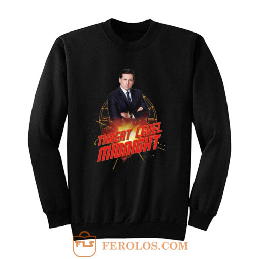 Threat Level Midnight Michael Scott Sweatshirt