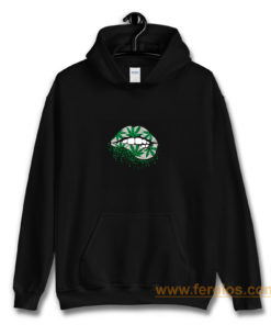 Weed Lips Cannabis Hoodie