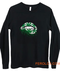 Weed Lips Cannabis Long Sleeve