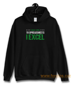 When It Comes To Spreadsheets I Excel Hoodie