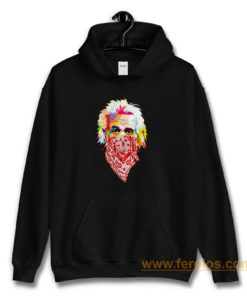 Albert Einstein Bandana Hoodie