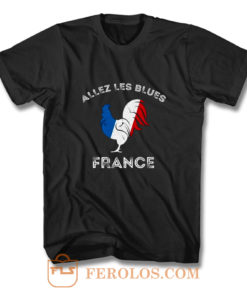 Allez Les Blues France T Shirt