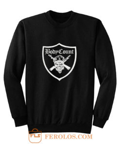 BODY COUNT SYNDICATE ICE T RAPCORE HEAVY METAL CYPRESS HILL Sweatshirt