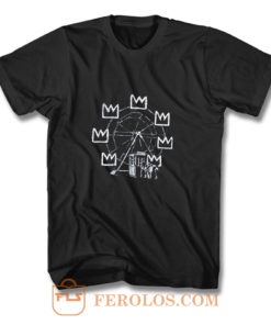 Banksy Ferris Wheel Homage to Basquiat Street T Shirt