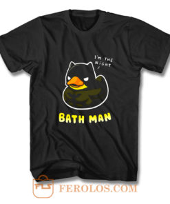 Bath man Funny Bath Duck T Shirt