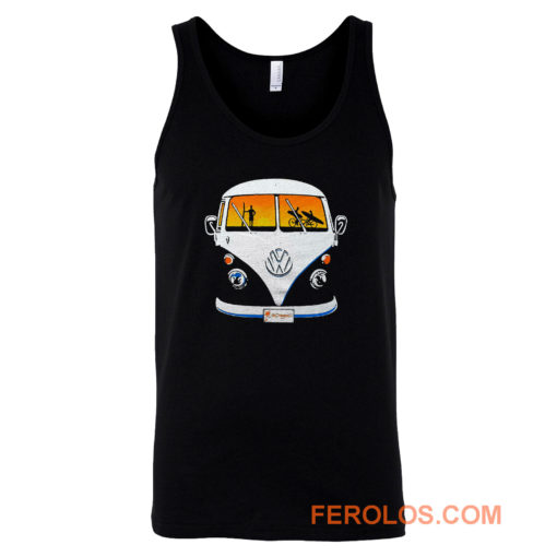 Beach Camper Cool Van Veedub Car Inspired Camping Vanagon Tank Top