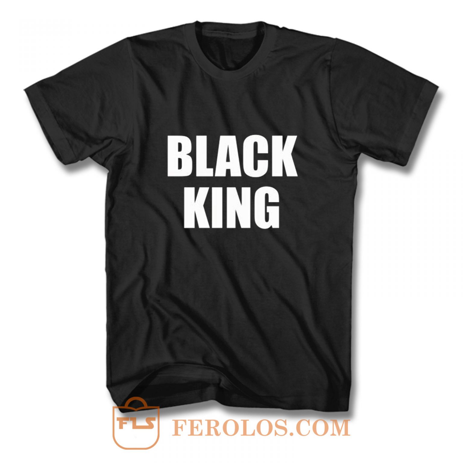 Black King T Shirt | FEROLOS.COM