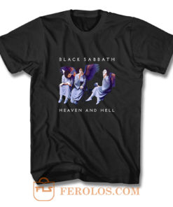 Black Sabbath Heaven And Hell T Shirt