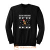 Christmas Sloth Animals Xmas Festive Sweatshirt