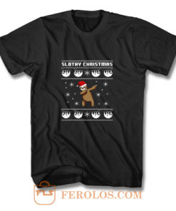 Christmas Sloth Animals Xmas Festive T Shirt