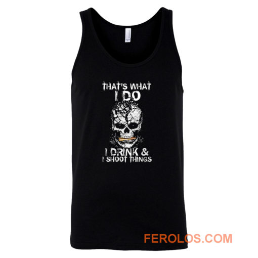 Drink And Shoot Tank Top