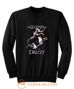 Drizzt DoUrden The Crystal Shard Forgotten Realms Salvatore Sweatshirt