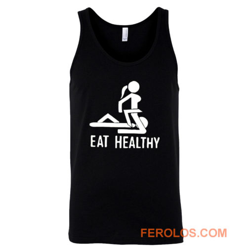 Eat Healthy adults Tank Top