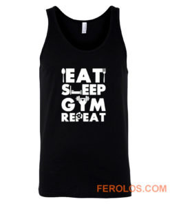 Eat Sleep Gym Repeat Tank Top