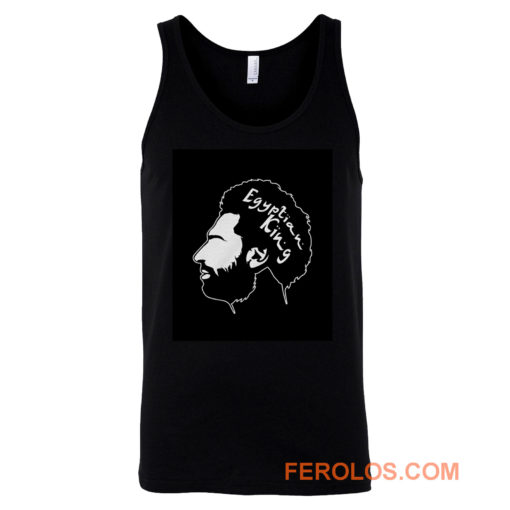 Egyptian King White Font Liverpool FC Custom Tank Top