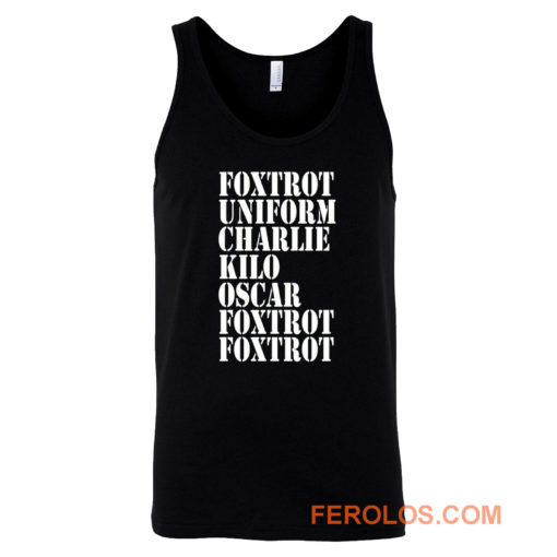 FOXTROT Offensive Rude Tank Top