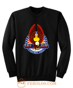 Fall Guy insignia Retro Stuntman Sweatshirt