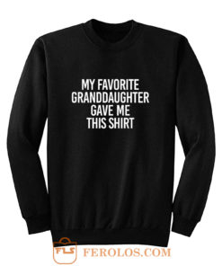 Fathers Day Present Gift From Grandchild Papa TShirt From Grandkids Sweatshirt