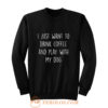 Funny Coffee og Lover Gift Ideas For Her Coffee Sweatshirt