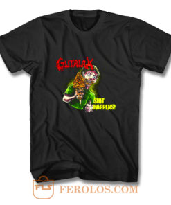 GUTALAX SHIT HAPPENS DEATH METAL GRINDCORE T Shirt