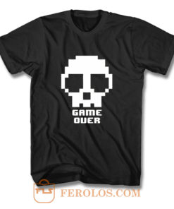 Game over Skul T Shirt