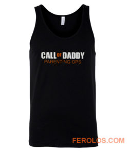 Gamer Dad Call of Daddy Parenting Ops Tank Top