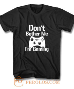 Gaming Hoody Boys Girls Kids Childs Dont Bother Me Im Gaming T Shirt