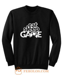 Gaming Hoody Boys Girls Kids Childs Eat Sleep Game Sweatshirt