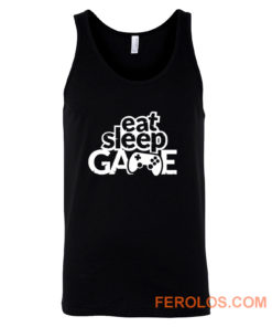 Gaming Hoody Boys Girls Kids Childs Eat Sleep Game Tank Top