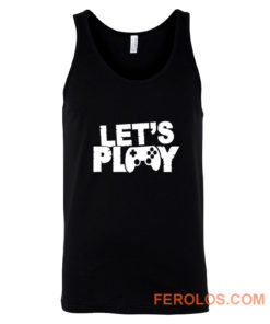 Gaming Hoody Boys Girls Kids Childs Lets Play Tank Top