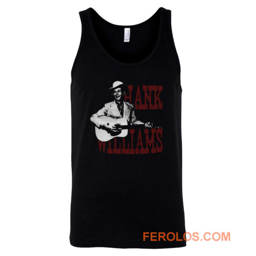 HANK WILLIAMS country western Tank Top