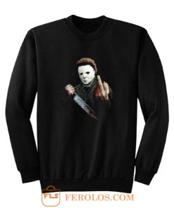 Halloween Middle Finger Sweatshirt