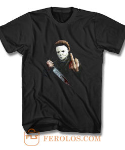 Halloween Middle Finger T Shirt