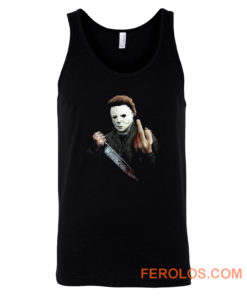 Halloween Middle Finger Tank Top