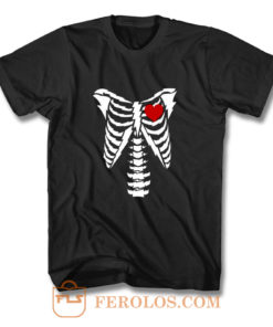 Halloween Skeleton T Shirt