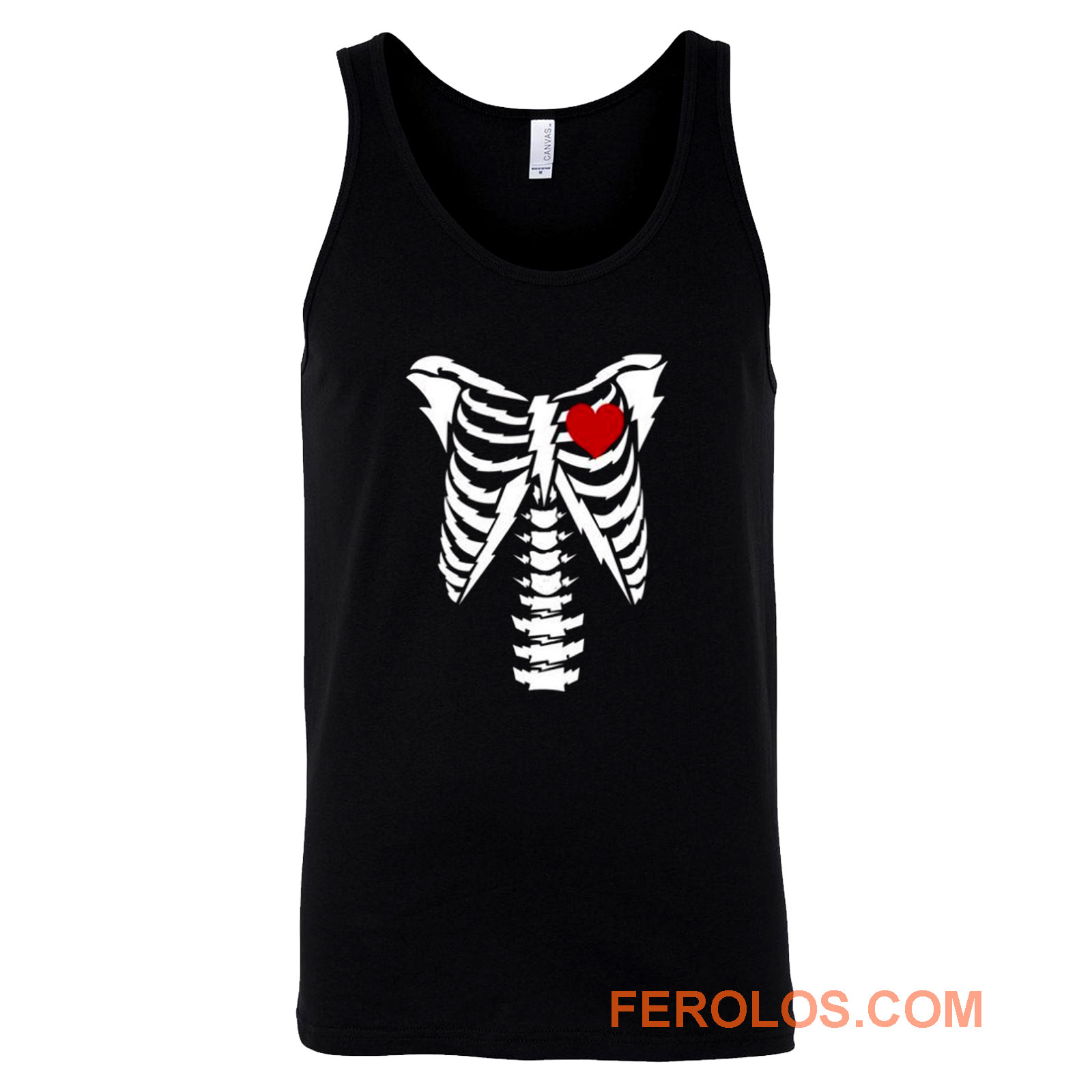 Halloween Skeleton Tank Top Men Women | FEROLOS.COM