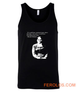 Harriet Tubman Quote Black Pride Fan Support Tank Top