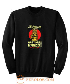 Hattori Hanzo Sword and Sushi Anime Bill Kill Movie Cult Manga Sweatshirt