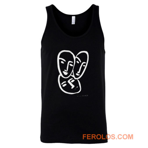 Henri Matisse Apollinaire Three Heads to Friendship 1952 Tank Top