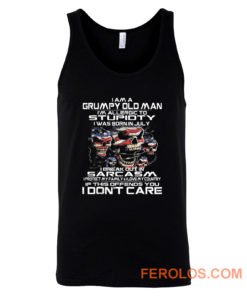 I Am A Grumpy Old Man I Was Born In July July Tank Top