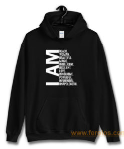 I Am Black Woman Black History Month Hoodie