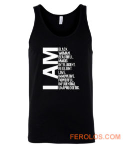 I Am Black Woman Black History Month Tank Top