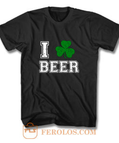 I Love Beer T Shirt