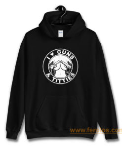 I Love Guns Hoodie